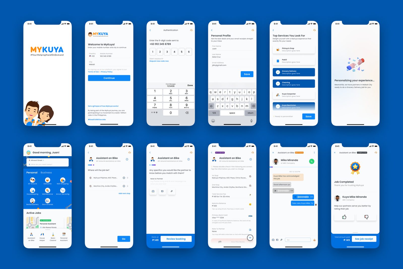 MyKuya — App Full Redesign preview